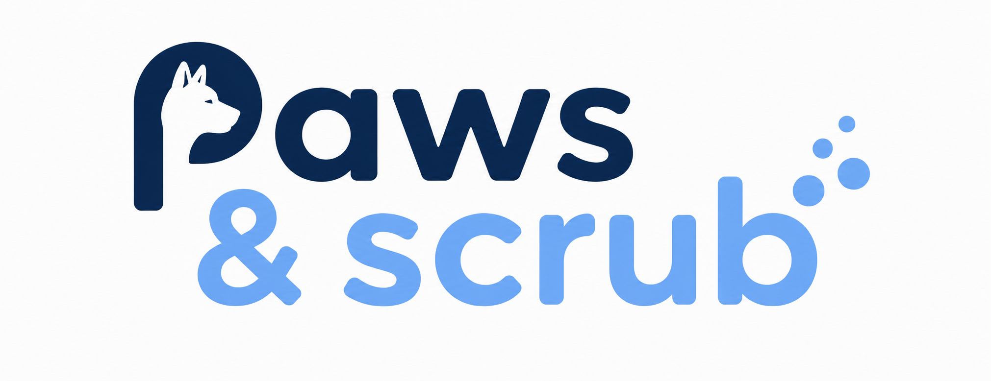 Paws & Scrub logo